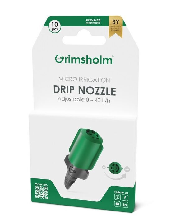 Regulējama sprausla ūdens pilināšanas sistēmai , 10 gab.