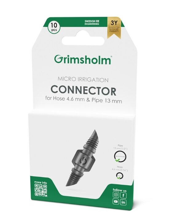 Savienojums 4,6 mm (3/16"), 10 gab.