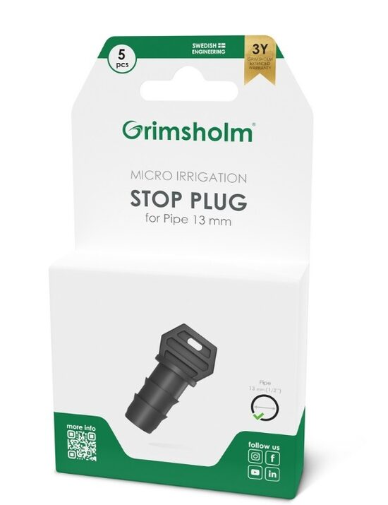 Stopkorķis 13 mm (1/2"), 5 gab.