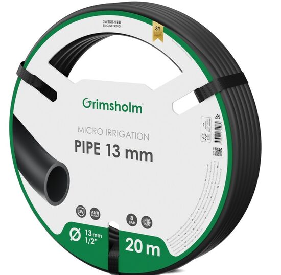 Mikro apūdeņošanas caurule 13 mm (1/2"), 20 m