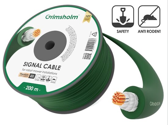 Signāla kabelis Premium Metal Mesh, 200 m